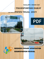 Statistik Transportasi Darat Kabupaten Tegal 2019