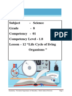 Science - E - G8 Lesson 12 - Life Cycle of Living Organisms - Final 16.01