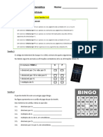 Ficha Matematica 5 6 Ano Criterios de Divisibilidade