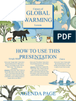Causes of Global Warming Lesson