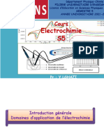 Cours Électrochimie 2021-2022