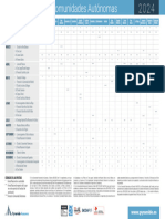 Calendario Laboral CCAA 2024