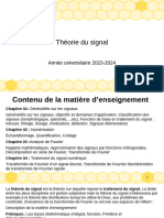 Théorie Du Signal Chapitre 1 Généralité Sur Les Signaux