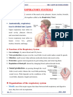 Lec-5 - Respiratory System