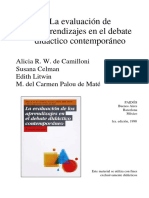 Palou de Mate - La Evaluación de Las Prácticas Docentes y La Autoevaluación