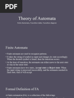 Theory of Automata Finite Automata 4