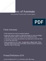 Theory of Automata Finite Automata 4