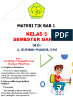 Bab 1 Tik Kelas 5 Semester Ganjil