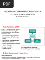 GISA Functions of A GIS Lecture 3 Edited 21092023