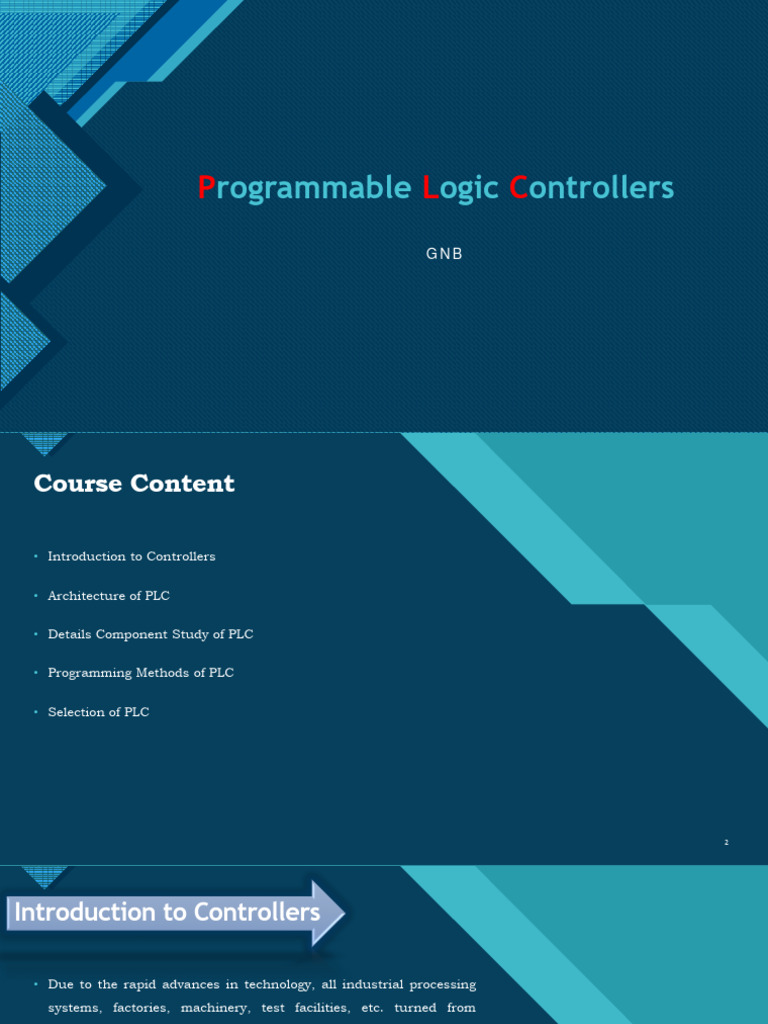 Unit 5 | PDF | Programmable Logic Controller | Input/Output