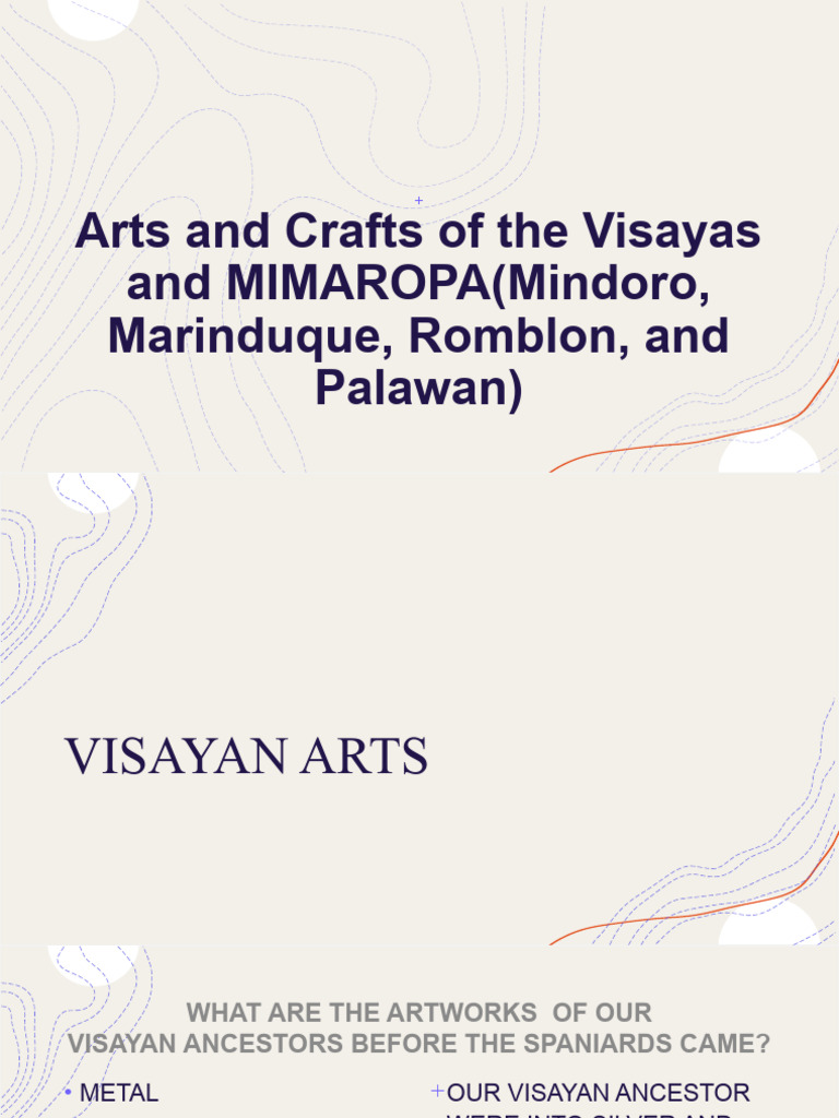 Arts of Mimaropa PDF Weaving Basket Weaving