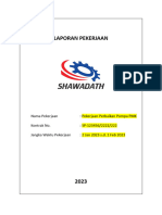 Format Laporan Kerja Project