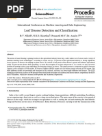 Leaf Disease Detection and Classification Leaf Disease Detection and Classification