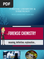 Forensic Chemistry Toxicology