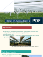 Agrivoltics in India