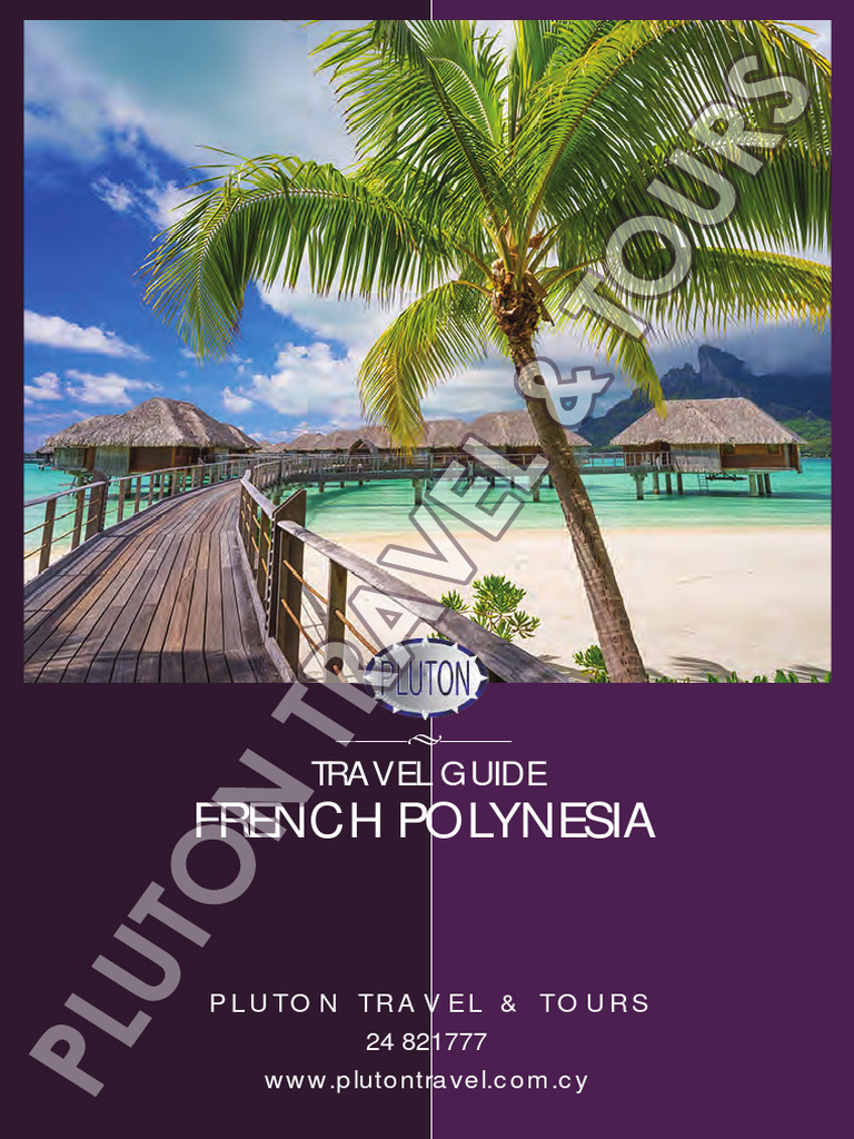 French Polynesia Travel Guide English  PDF Tahiti