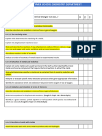 4.4 Chemical Changes Checklist Latymer 