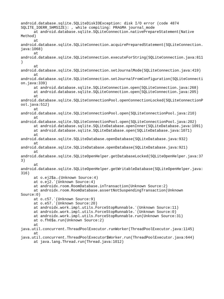 Last crash log pdf
