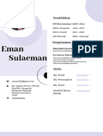 CV Eman Sulaeman 