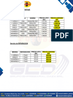 Precios Aro 22.5