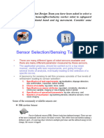 Sensor Selection