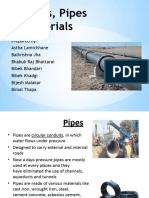 Pipes Pipes Materials Compiled