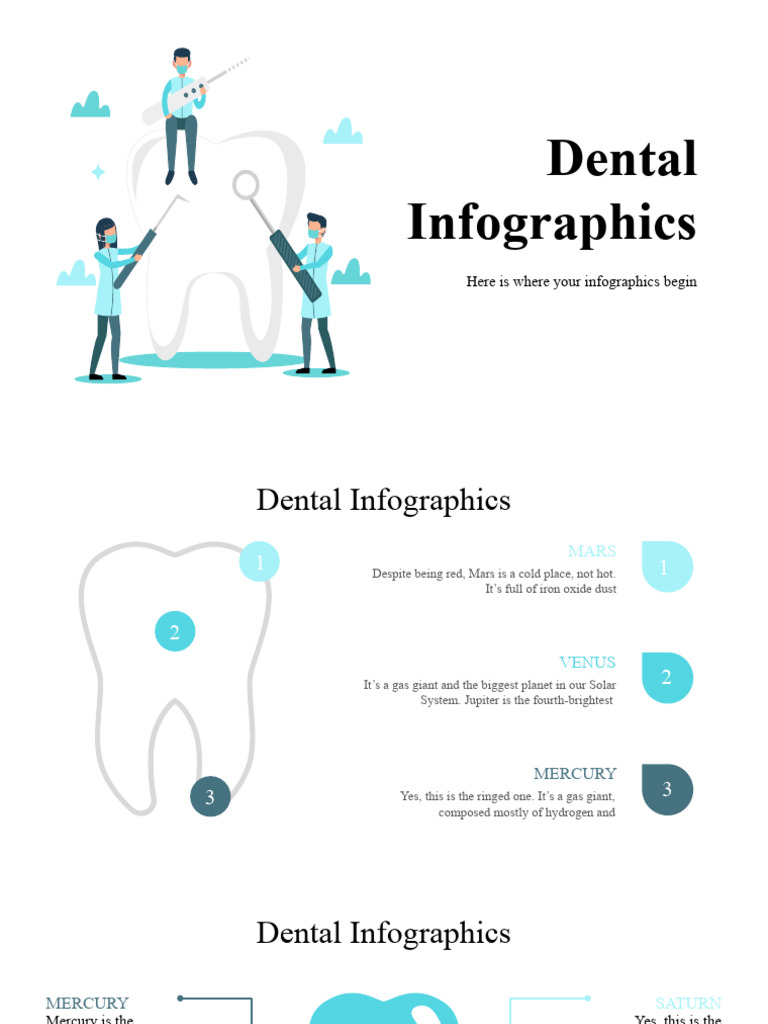 Dental Infographics by Slidego | PDF | Planets | Planets In Astrology