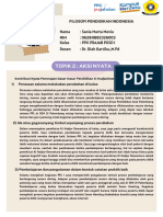 Topik 2 Aksi Nyata (Filosofi Pendidikan Indonesia)