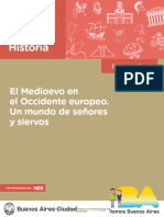 Ad585a 084fad FG CB Historia 1 El Medioevo en El Occidente Europeo Un Mundo de Senores y Siervos Docentes PDF