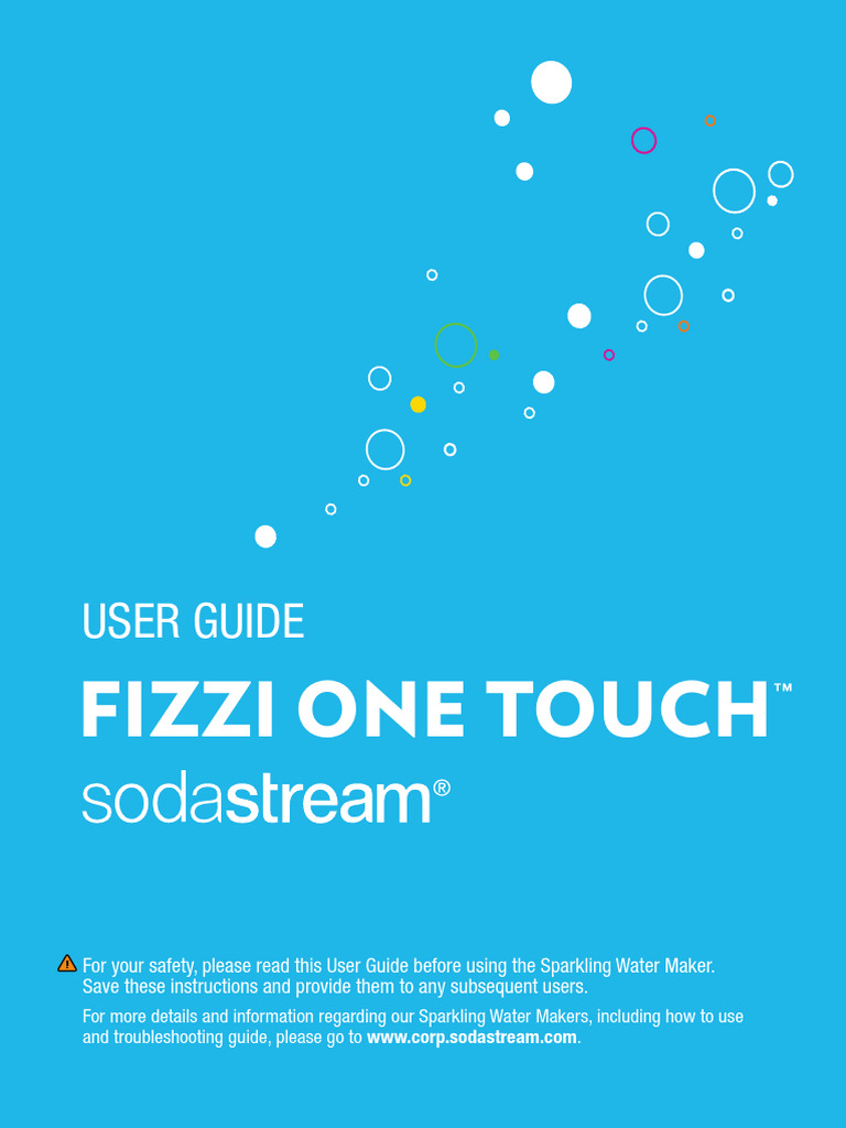 SodaStream Fizzi One Touch, Sparkling Water Maker PDF Arbitration