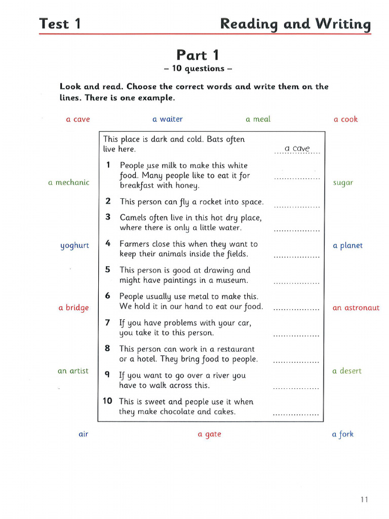 Reading & Writing - Flyers | PDF