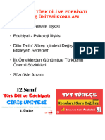 12.sinif Turk Dili Ve Edebiyati Giris Unitesi Konu Anlatimi