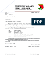 Surat Undangan For SISPALA ELANG