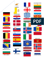 Banderas Del Mundo Color Oficial