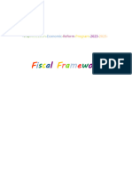 The Fiscal Framework in The Economic Reform Program 1