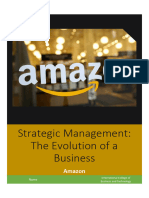 Strategic Management & The Evolution of A Business