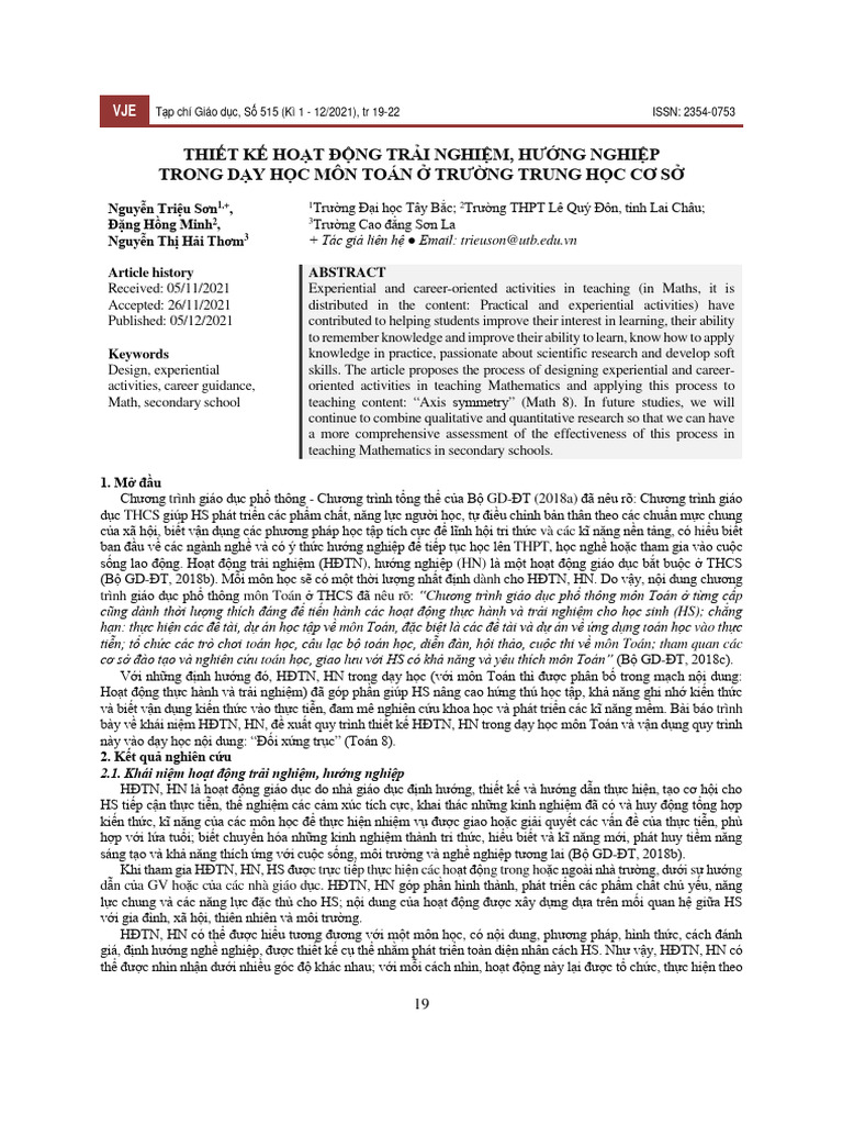 Nguyn Triu SN NG HNG Minh Nguyn TH Hi THM | PDF