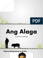 Ang Alaga - Isang Pag-Uulat
