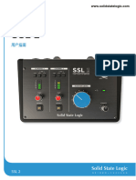 SSL 2 声卡说明书