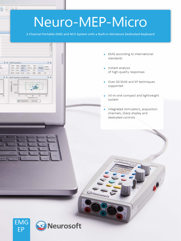 Neuro MEP Micro en To Read PDF Electromyography Motor Neuron