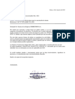 Carta de Empresa Constructora Grupo G&L 24 Agosto