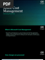 Azure Cost Management