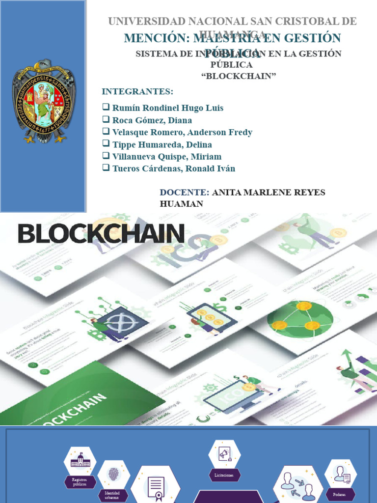 Blockchain en la Gestión Pública | PDF | Bases de datos | Criptomoneda
