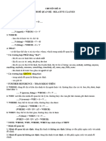 Chuyên Đề 22 Relative Clauses