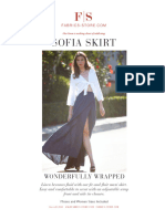 Fabrics-store-Sofia - Linen Skirt Pattern-1