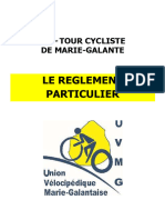 Règlement 44eme Tour Cycliste de Marie Galante (10307)