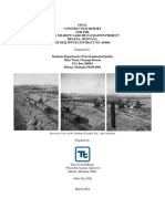 For Bid Understanding Project Area Final Construction Report Complete