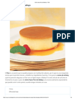 Cómo Hacer Flan de Baileys - Fácil