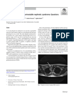 A Teenage Girl With An Untreatable Nephrotic Syndrome: Questions