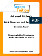 DNA Structure and Replication QP